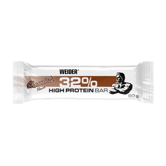 BARRITA PROTEINA 32% WEIDER CHOCOLATE 60 GR
